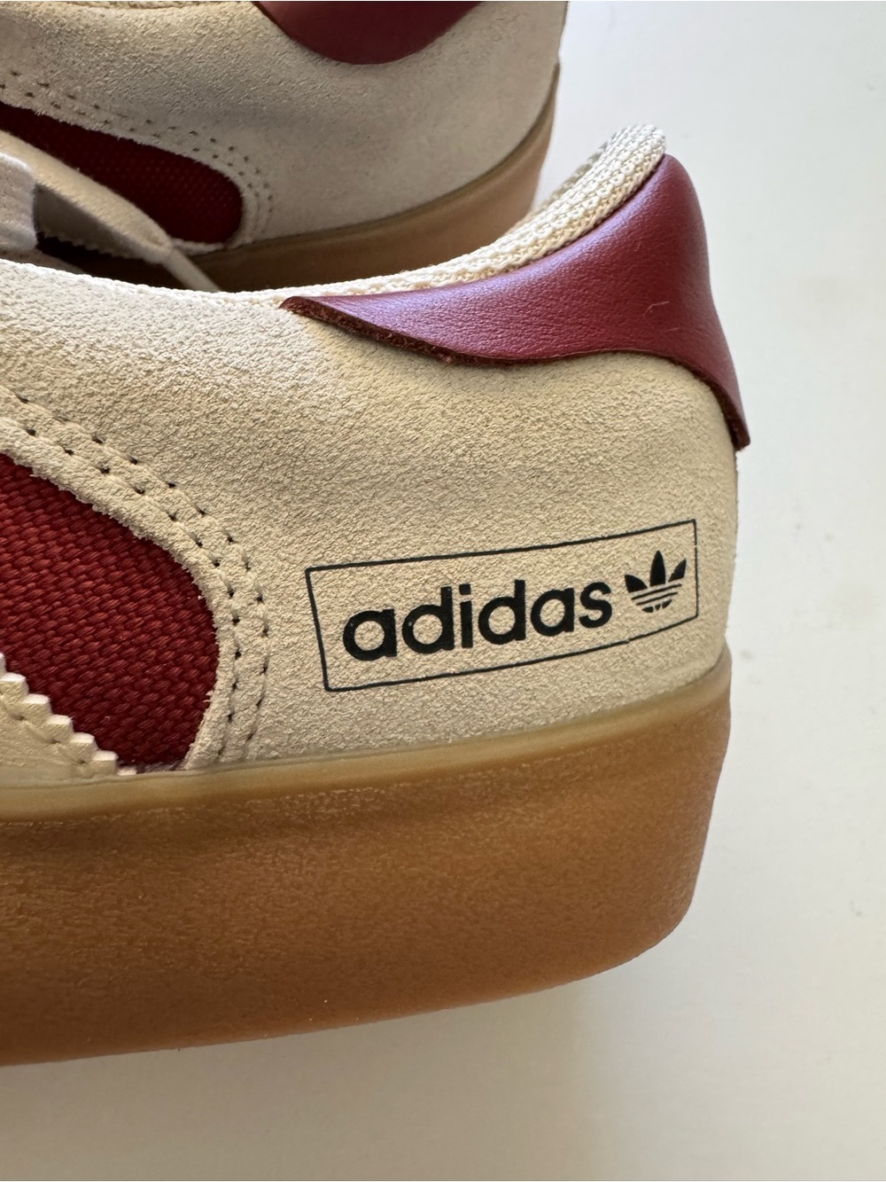 NWT Adidas Match Break Super in Wonder White Preloved Ruby Sneakers size 7.5 - Picture 4 of 8